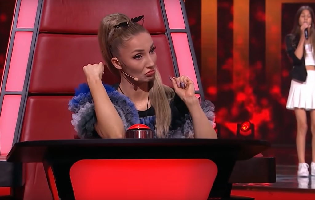 Cleo w "The Voice Kids" podczas występu Mai janowskiej