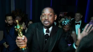 Will Smith z Oscarem 