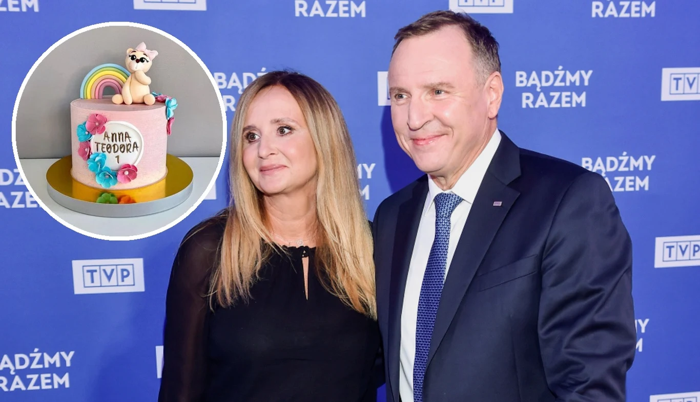 Joanna Kurska i Jacek Kurski, tort fot.: https://www.instagram.com/cukiernia_aletort/ Joanna Kurska i Jacek Kurski, tort fot.: https://www.instagram.com/cukiernia_aletort/