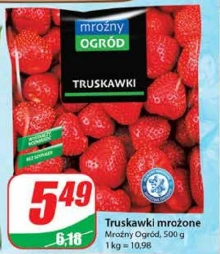 Truskawki mrożone Mroźny ogród