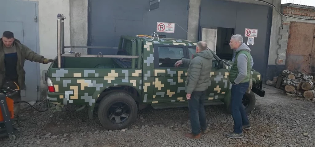 Nowy "wóz bojowy" powstał w warsztacie we Lwowie