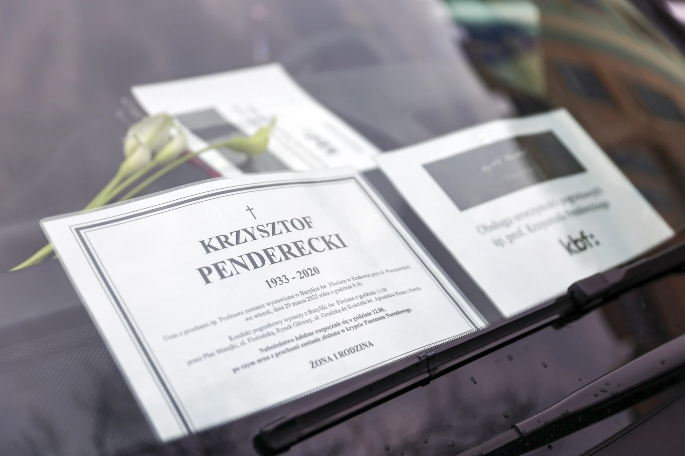 Msza o charakterze prywatnym dla najbliższych Krzysztofa Pendereckiego w bazylice św. Floriana