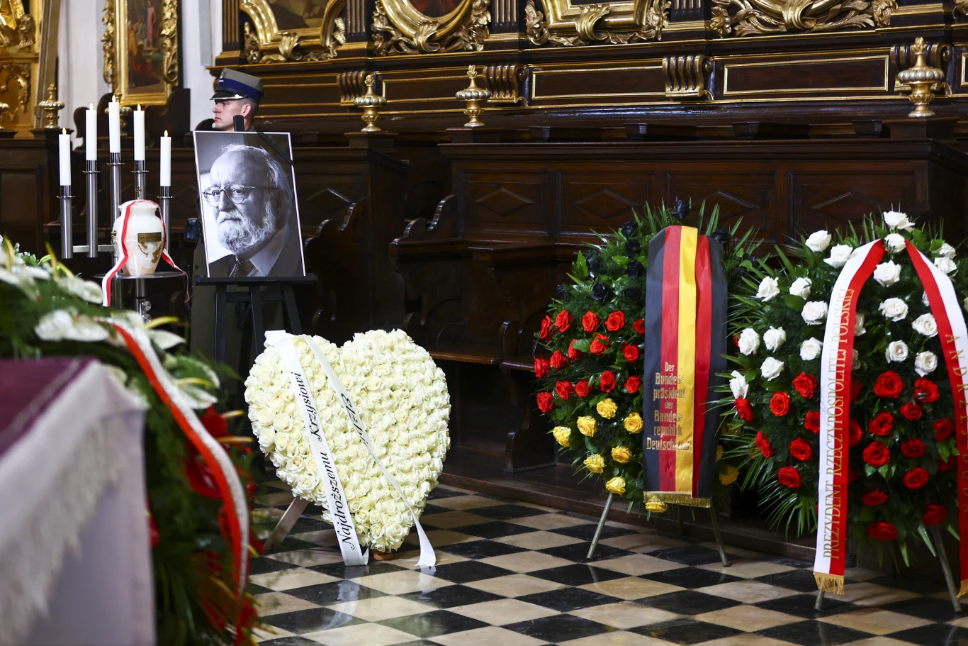 Msza o charakterze prywatnym dla najbliższych Krzysztofa Pendereckiego w bazylice św. Floriana