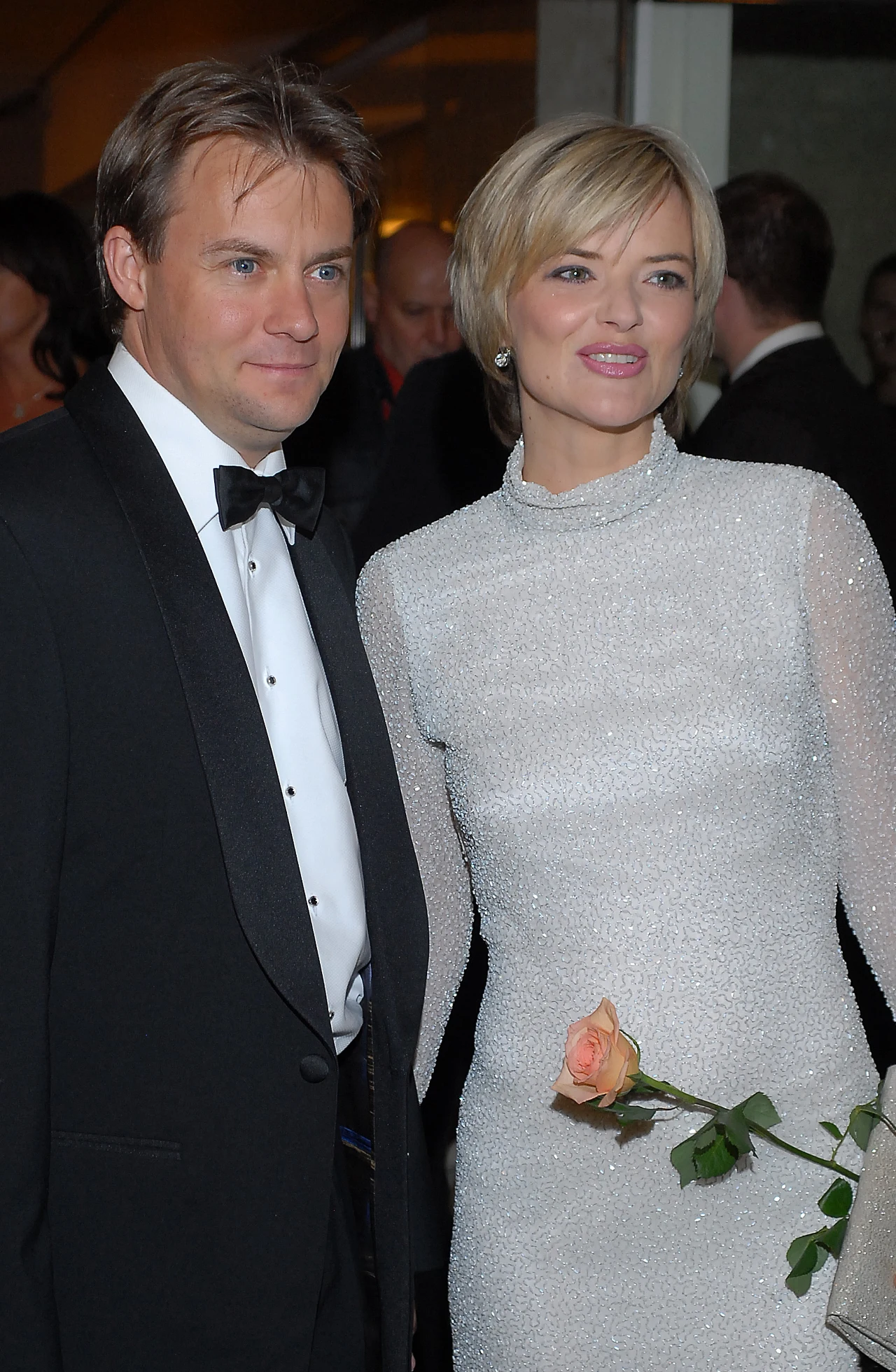 Monika Richardson i jej drugi mąż, Jamie Malcolm, 2006 rok. Monika Richardson i jej drugi mąż, Jamie Malcolm, 2006 rok.