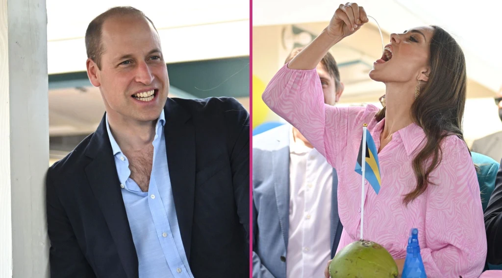 Księżna Kate i książę William pod koniec podróży pozwolili sobie na więcej swobody