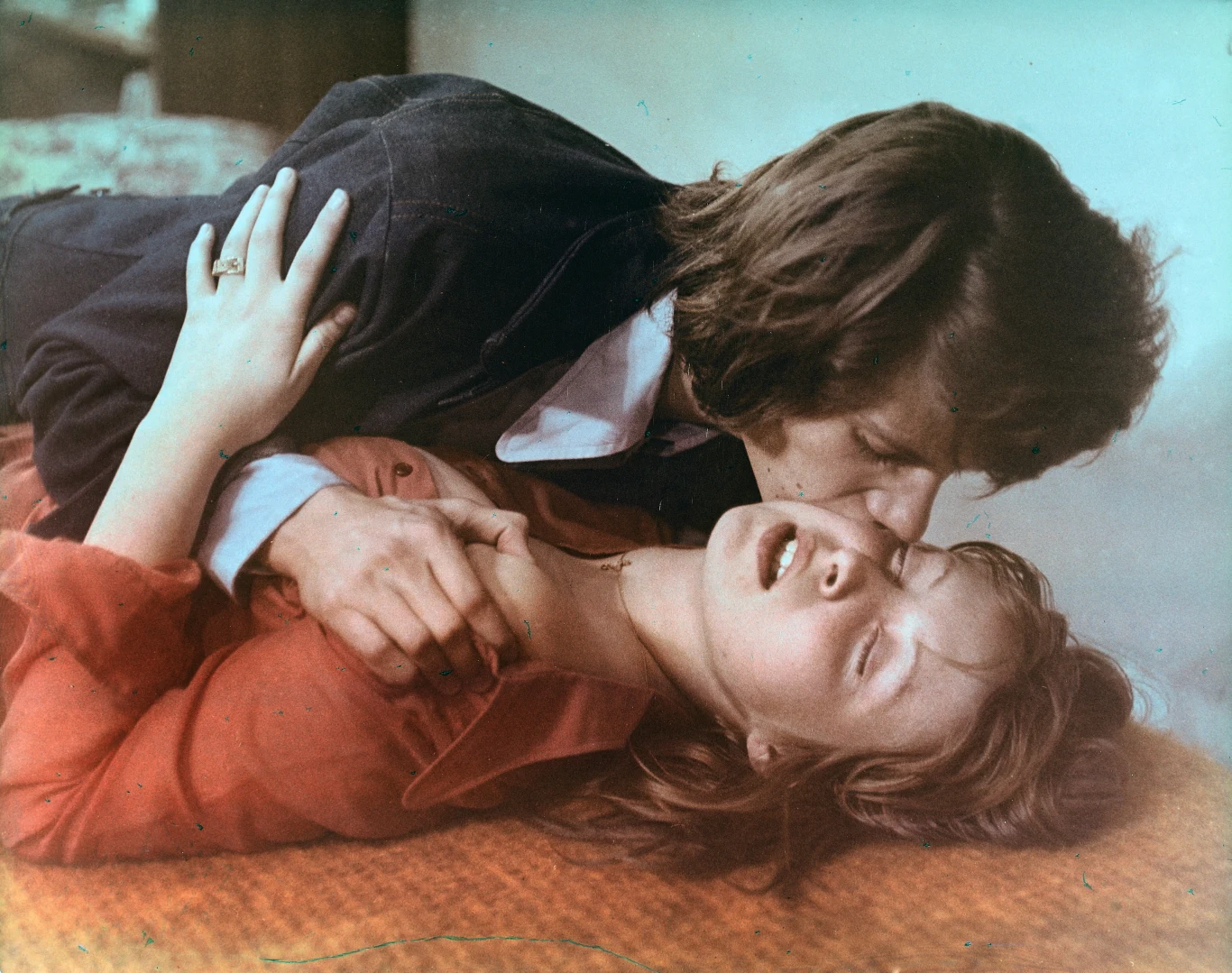 Z Mirosławem Konarowskim w scenie z "Jeziora osobowości"