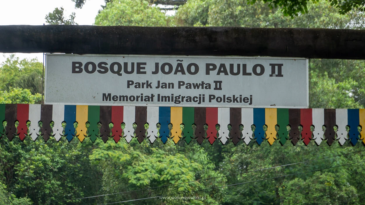 Park Jana Pawła II w Kurytybie to jedno z polskich miejsc w mieście Park Jana Pawła II w Kurytybie to jedno z polskich miejsc w mieście