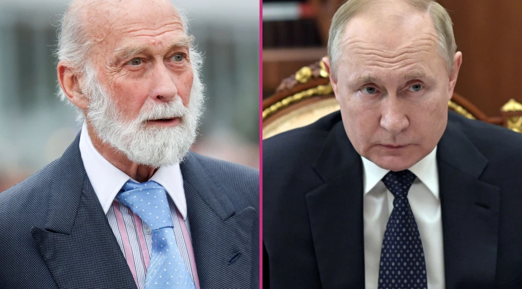 Książę Michał z Kentu był podejrzewany o posiadanie powiązań z Władimirem Putinem