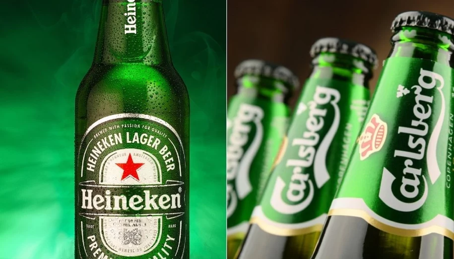 Heineken i Carlsberg opuszczają Rosję
