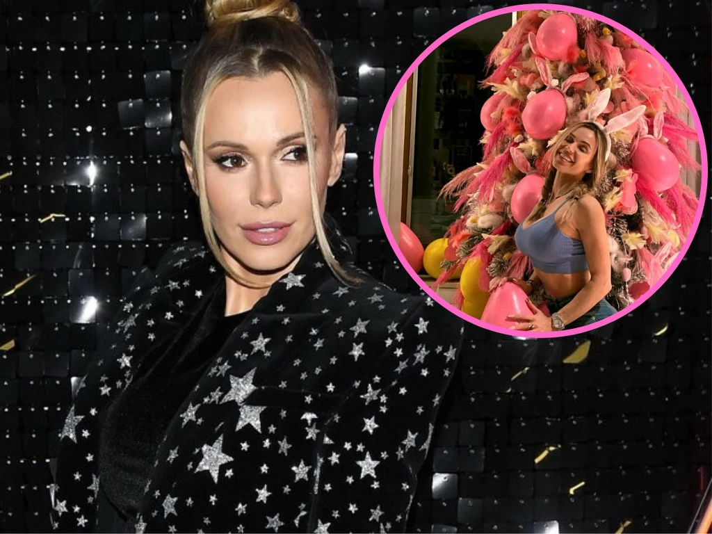 Doda z jajeczną choinką na Wielkanoc Doda z jajeczną choinką na Wielkanoc