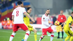 Grzegorz Krychowiak (drugi od prawej) w meczu Polska - Szwecja