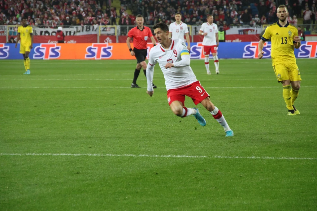 Mecz Polska - Szwecja, Robert Lewandowski
