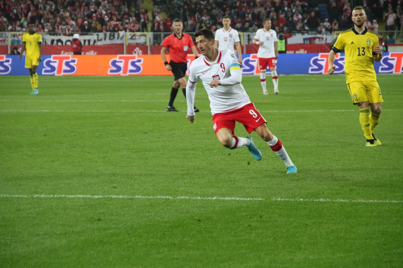 Mecz Polska - Szwecja, Robert Lewandowski Mecz Polska - Szwecja, Robert Lewandowski