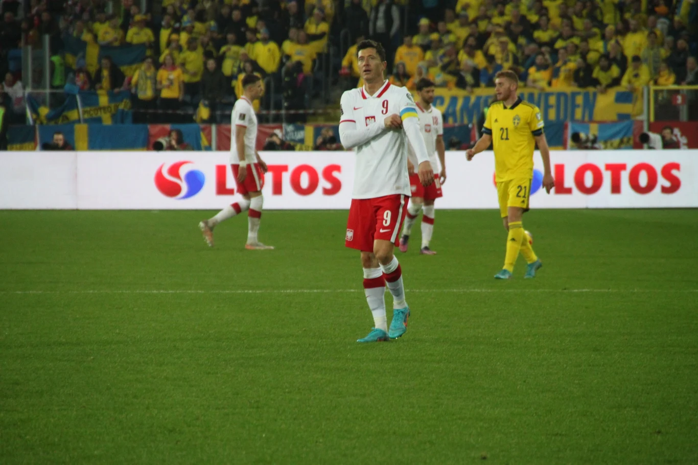 Mecz Polska - Szwecja, Robert Lewandowski Mecz Polska - Szwecja, Robert Lewandowski