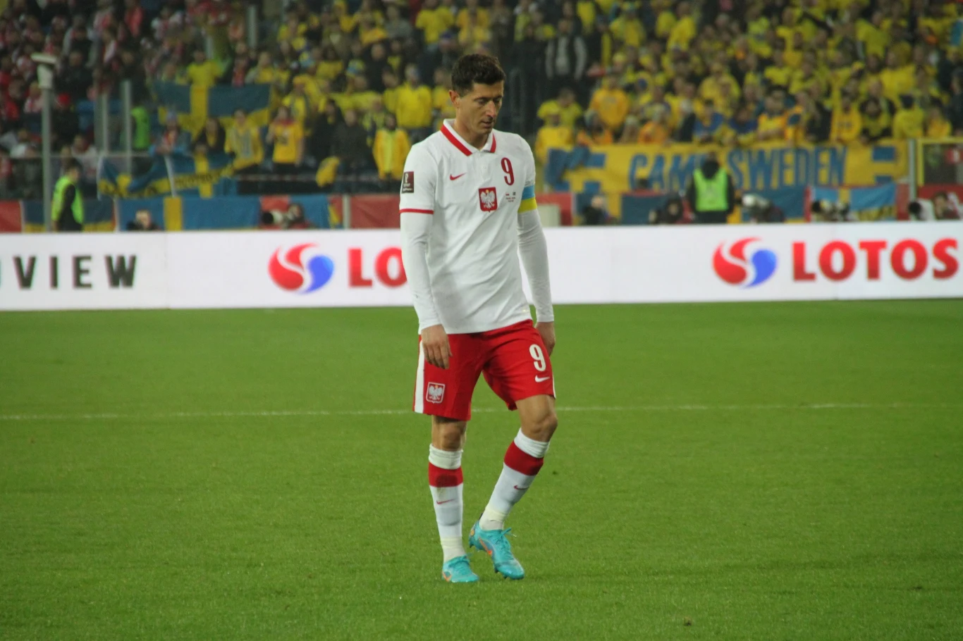 Mecz Polska - Szwecja, Robert Lewandowski Mecz Polska - Szwecja, Robert Lewandowski