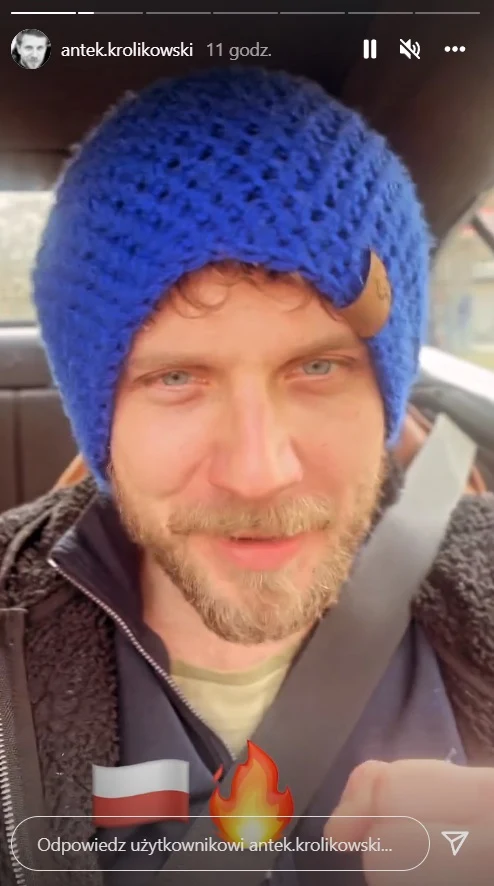 Antoni Królikowski na Instagramie / Instagram @antek.królikowski Antoni Królikowski na Instagramie / Instagram @antek.królikowski