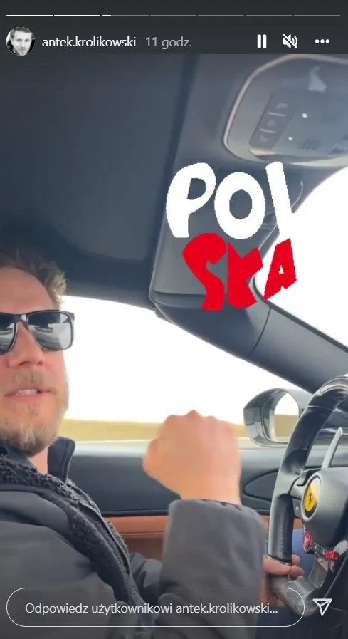 Antoni Królikowski na Instagramie / Instagram @antek.królikowski Antoni Królikowski na Instagramie / Instagram @antek.królikowski