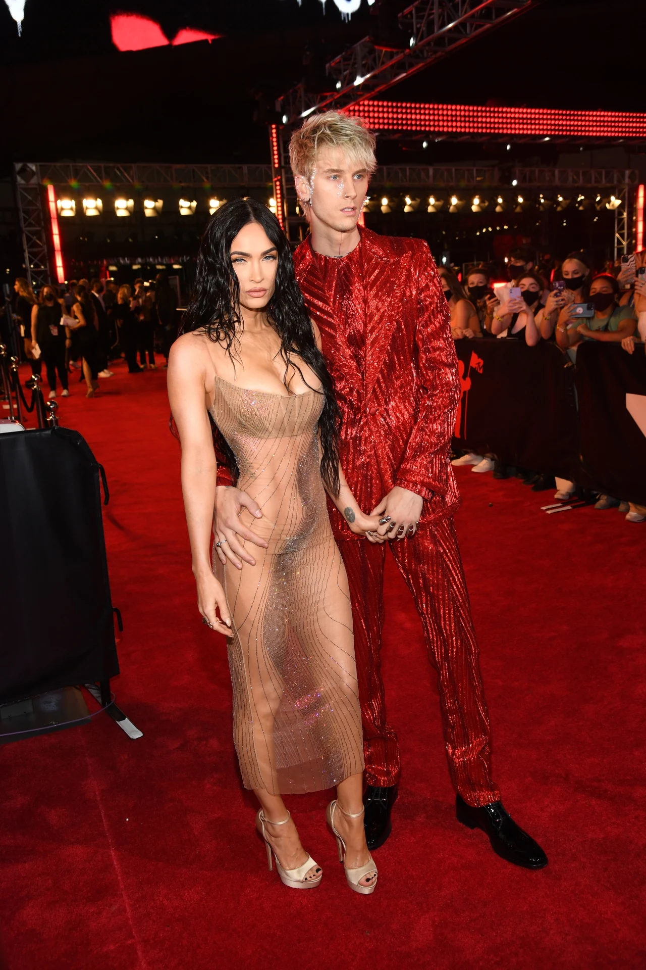 Megan Fox i Machine Gun Kelly na gali MTV Video Music Awards Megan Fox i Machine Gun Kelly na gali MTV Video Music Awards