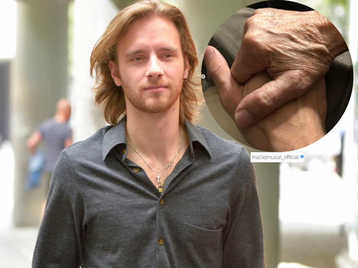 Maciej Musiał na Instagramie pokazał wzruszające zdjęcie z dziadkiem @maciejmusial_official/ Maciej Musiał na Instagramie pokazał wzruszające zdjęcie z dziadkiem @maciejmusial_official/