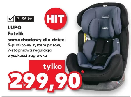 Fotelik samochodowy Lupo