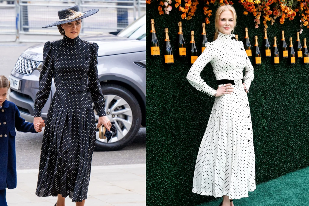 Księżna Kate i Nicole Kidman w sukience Alessandry Rich Księżna Kate i Nicole Kidman w sukience Alessandry Rich