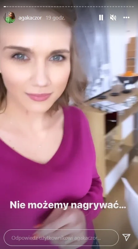 Kaczorowska o wstrzymaniu zdjęć do "Klanu" Kaczorowska o wstrzymaniu zdjęć do "Klanu"