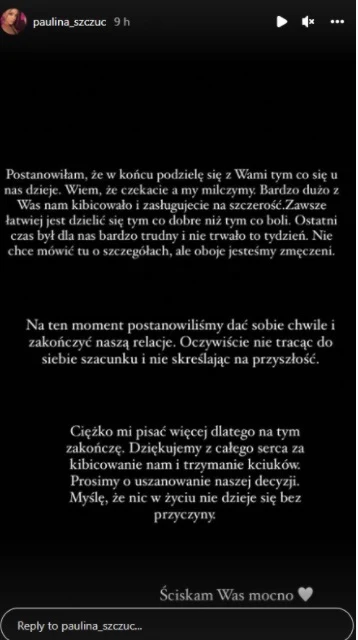 Paulina i Andrzej z Love Island rozstali się Paulina i Andrzej z Love Island rozstali się