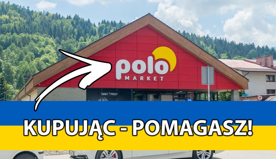 POLOmarket dla Ukrainy. „Kupując pomagasz” w POLOmarket
