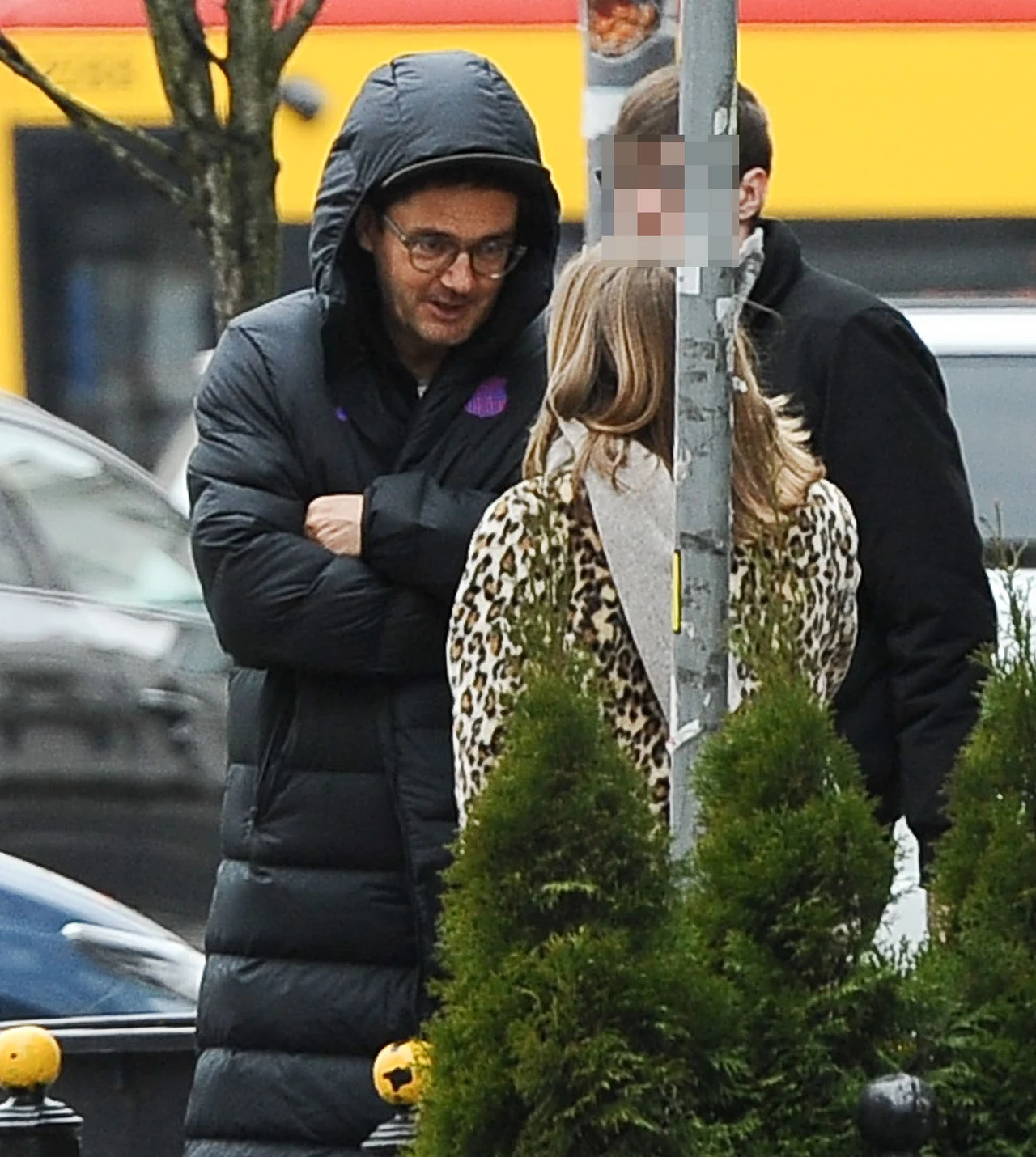 Kuba Wojewódzki z tajemniczą kobietą Kuba Wojewódzki z tajemniczą kobietą