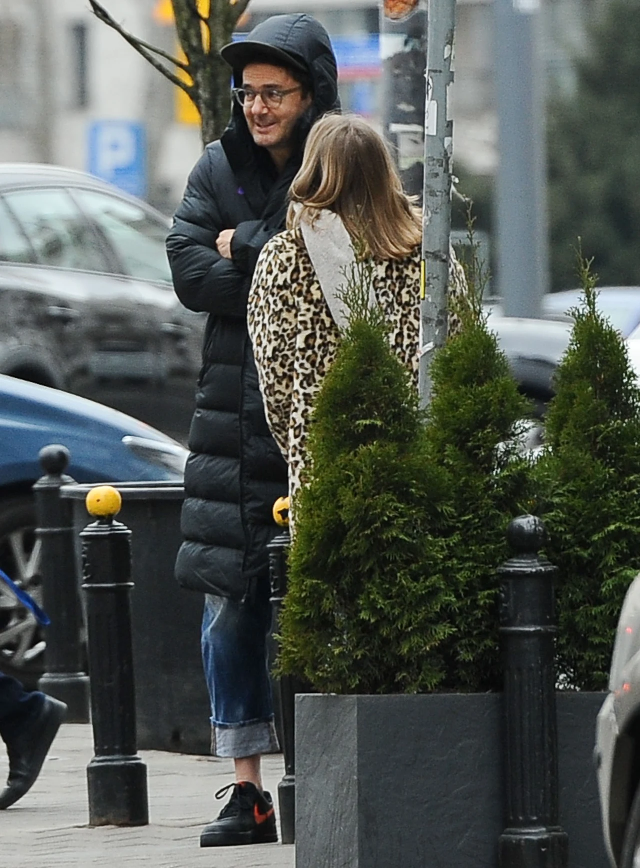 Kuba Wojewódzki z tajemniczą kobietą Kuba Wojewódzki z tajemniczą kobietą