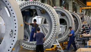 Produkcja turbin wiatrowych w Rostocku