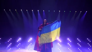 Jamala na scenie w Birmingham