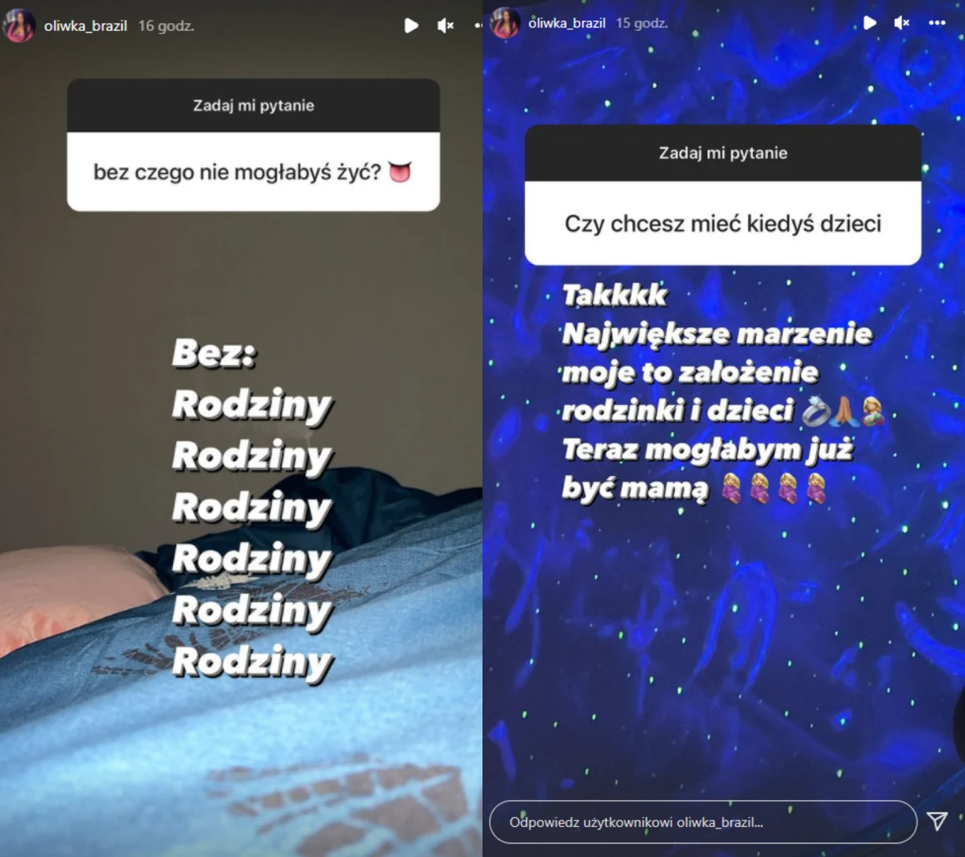 Oliwka Brazil w ciąży? Oliwka Brazil w ciąży?