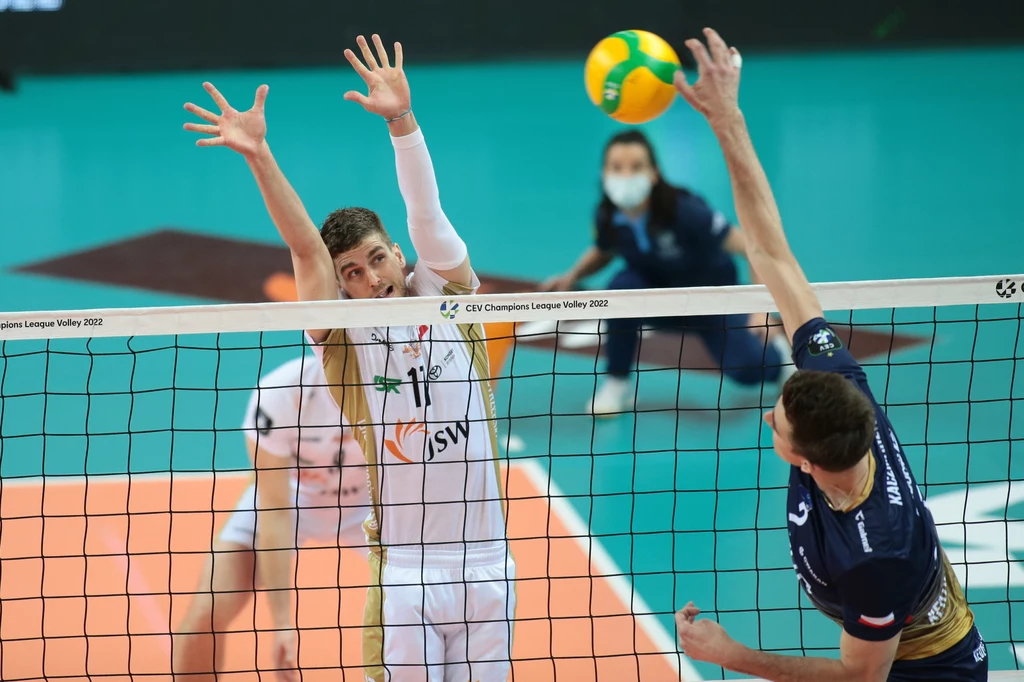Liga Mistrzów siatkarzy. Jastrzębski Węgiel nie miał szans z Grupą Azoty ZAKS-ą Kędzierzyn-Koźle w pierwszym meczu półfinałowym