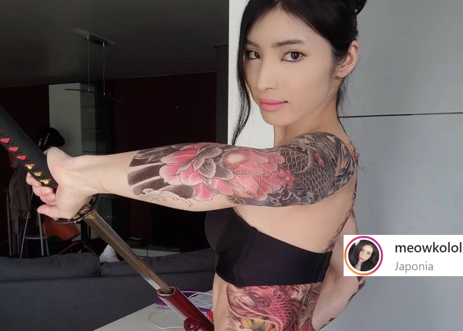 Meowko - fragment zdjęcia zamieszczonego w serwisie Instagram.com na profilu @meowkolol