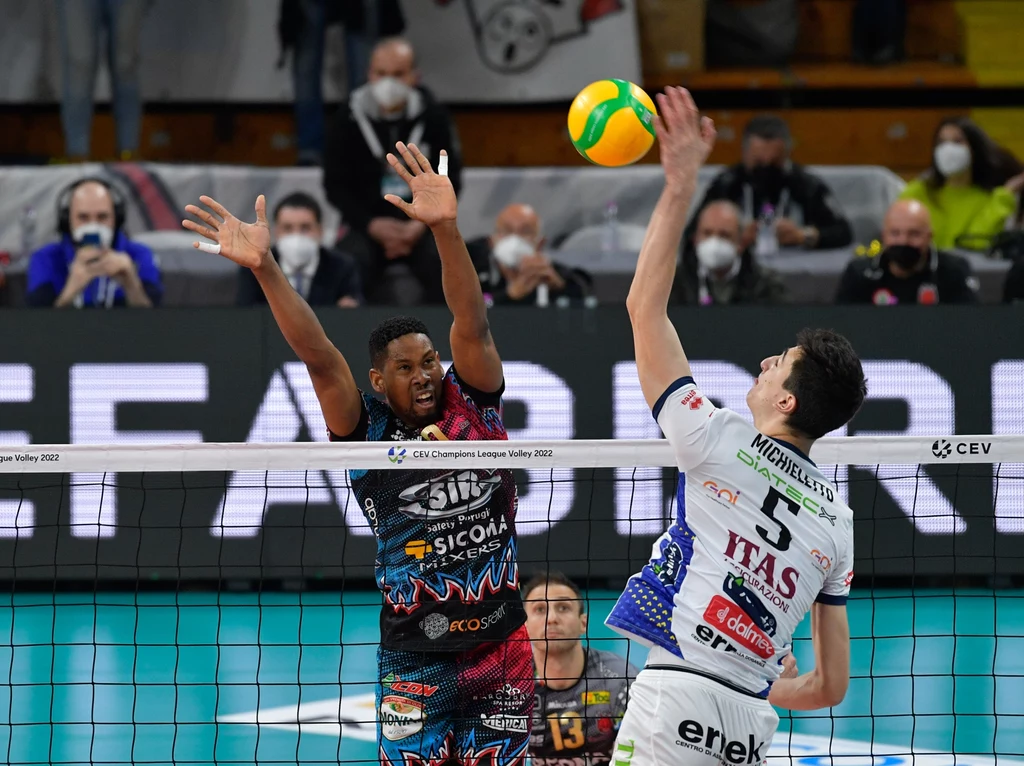 Liga Mistrzów siatkarzy. Wilfredo Leon robił, co mógł, ale Perugia przegrała z Trentino