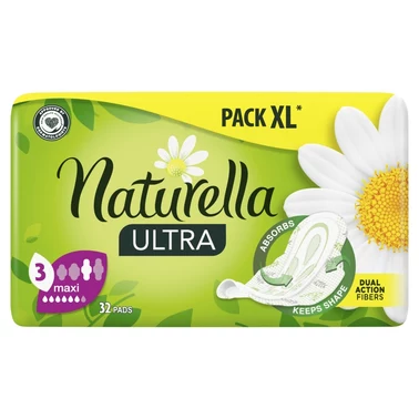 Naturella Ultra Maxi Rozmiar 3 Podpaski ze skrzydełkami × 32 - 3