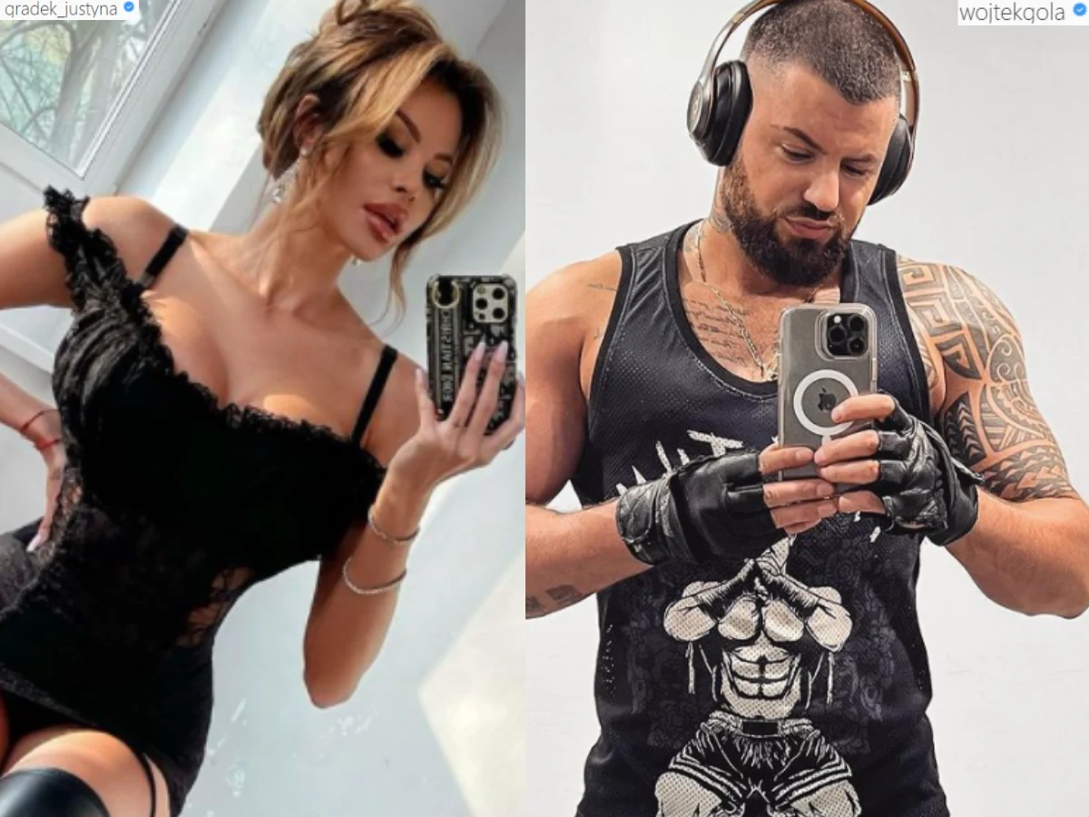 Justyna Gradek i Wojtek Gola randkowali ze sobą! Foto IG: gradek_justyna/ @wojtekgola/ Justyna Gradek i Wojtek Gola randkowali ze sobą! Foto IG: gradek_justyna/ @wojtekgola/
