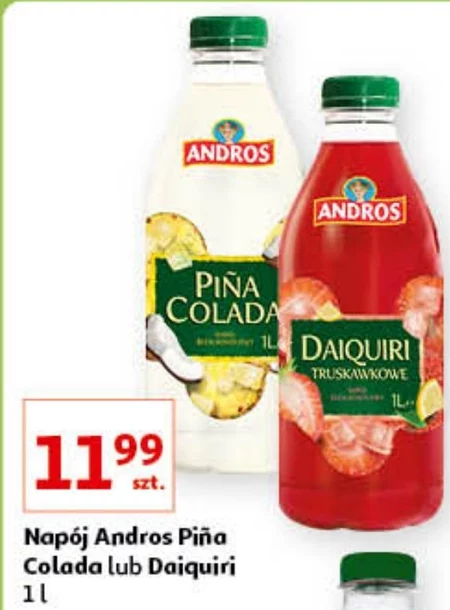 Andros Daiquiri truskawkowe Napój bezalkoholowy 1 l