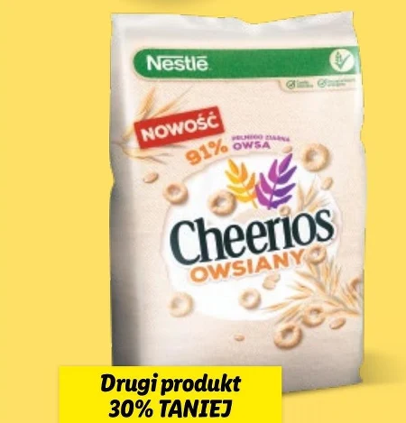 Nestlé Cheerios Owsiany Płatki 210 g
