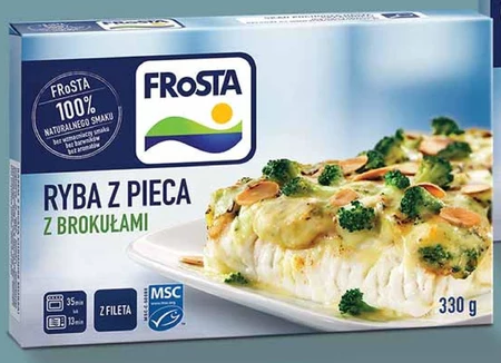 FRoSTA Ryba z pieca z brokułami 330 g