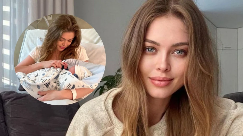 Wzruszona Opozda pokazuje, jak jej synek gaworzy