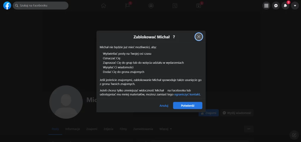 Jak zablokować kogoś na Facebooku? Możemy to zrobić na stronie oraz na Messengerze