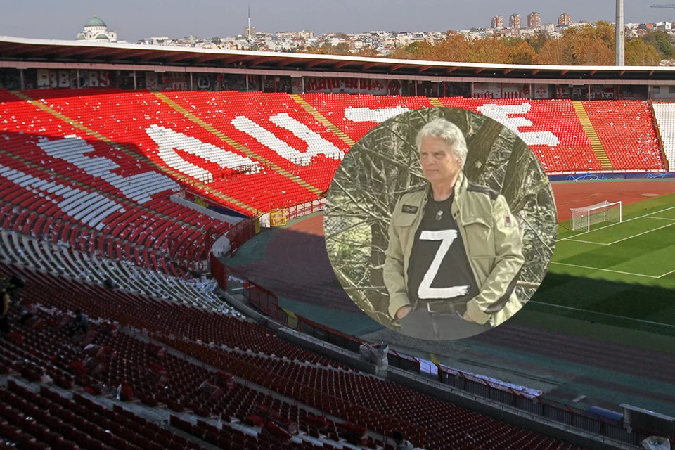 Dusan Savić, legenda Marakany, założył koszulkę z symbolem "Z" Dusan Savić, legenda Marakany, założył koszulkę z symbolem "Z"