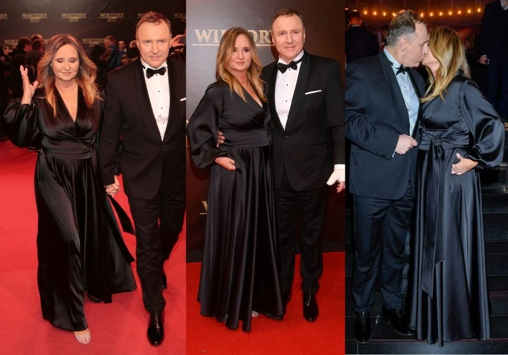 Joanna i Jacek Kurscy zadali szyku na gali rozdania Wiktorów 2021 Joanna i Jacek Kurscy zadali szyku na gali rozdania Wiktorów 2021