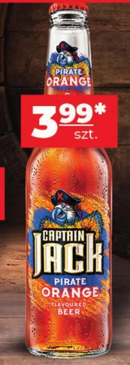Captain Jack Pirate Orange Piwo smakowe 400 ml