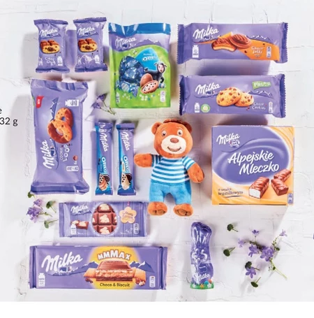Zestaw słodyczy Milka