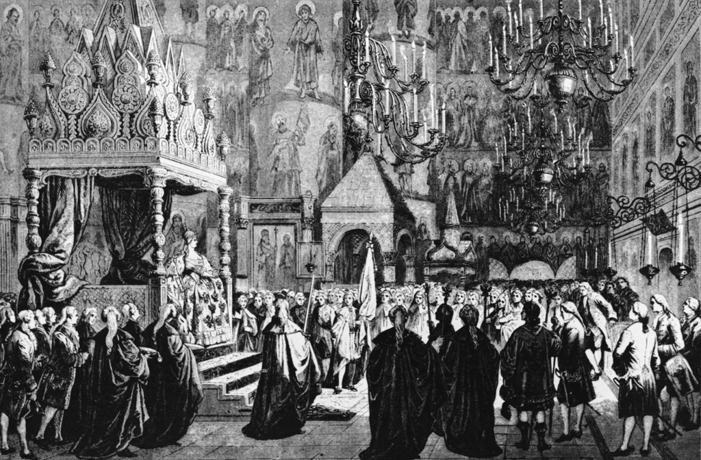 Koronacja Katarzyny Wielkiej w 1762 roku