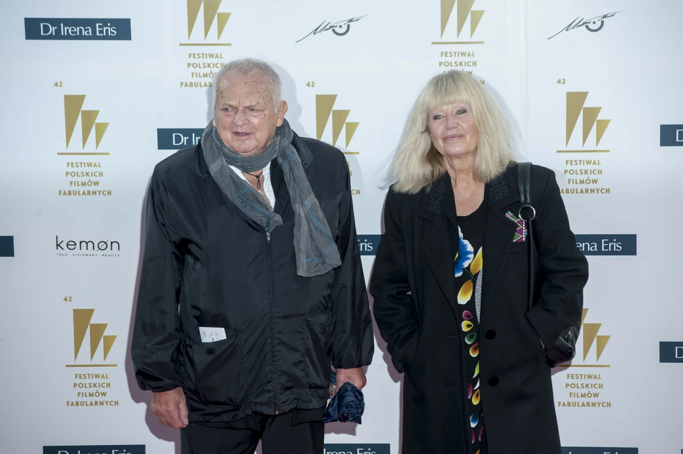 Jerzy Gruza i Grażyna Lisiewska (42. FPFF w Gdyni - gala finałowa) 