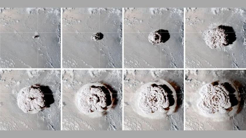 Wybuch wulkanu Tonga był słyszalny nawet na Alasce